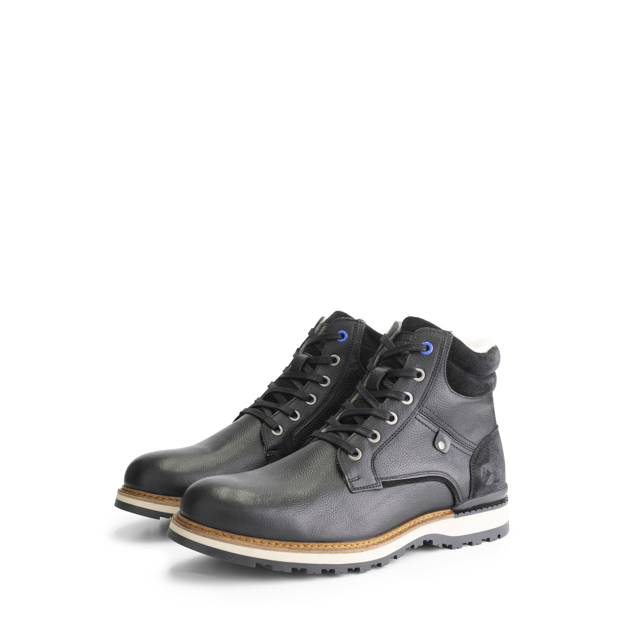 Travelin Veterboots 'Sundby' in Zwart