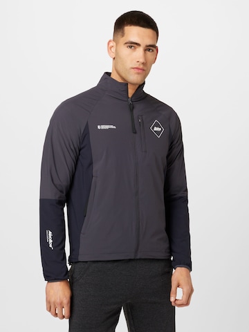 Veste mi-saison 'Alpine Track' BLS HAFNIA en gris : devant