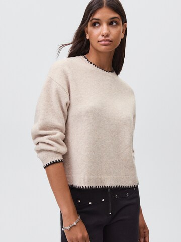 MANGO TEENPulover 'Nature' - bež boja: prednji dio