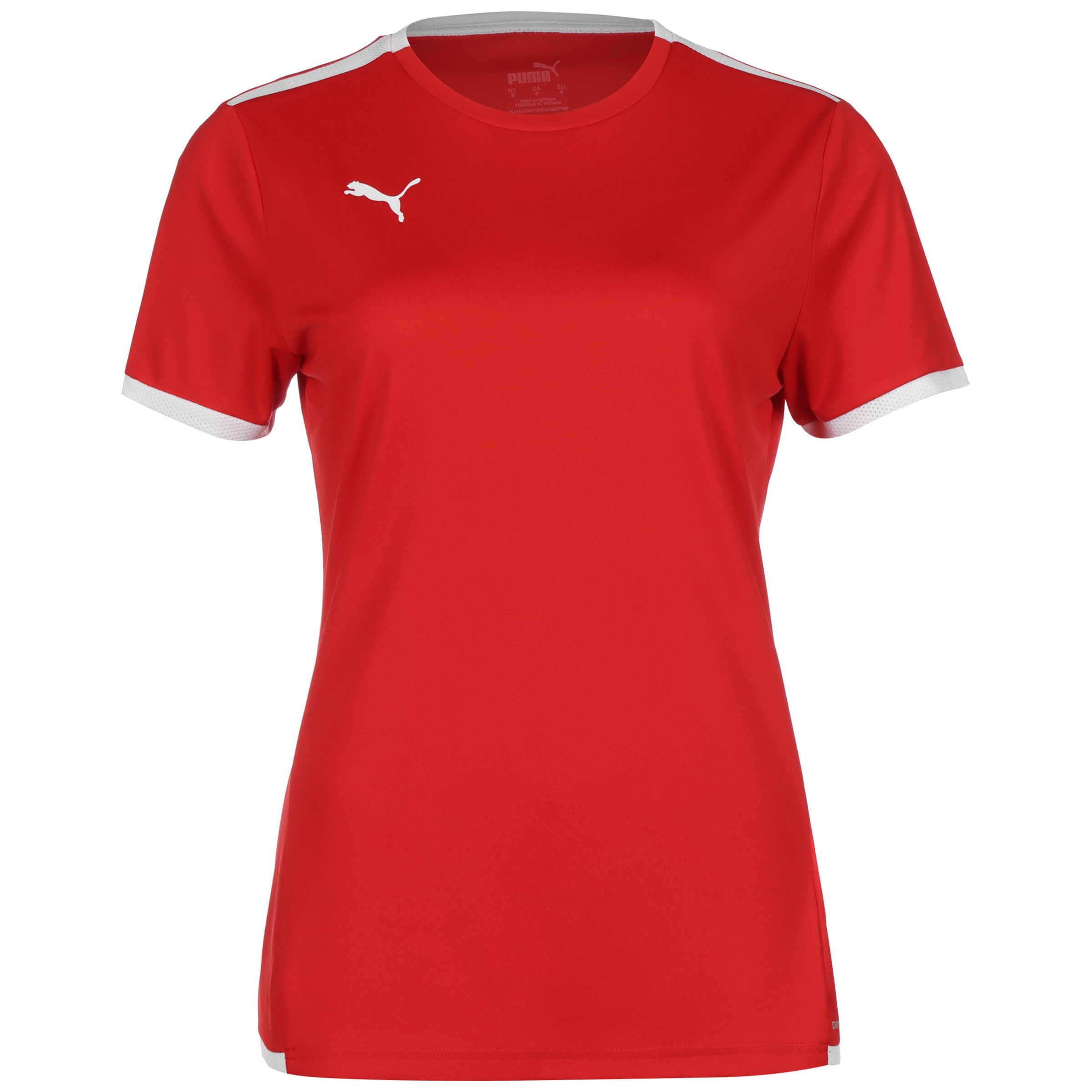 PUMA - Camisola de futebol 'TeamLiga' em vermelho: frente