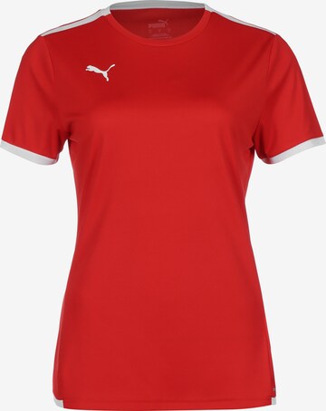 Maillot 'TeamLiga' PUMA en rouge : devant