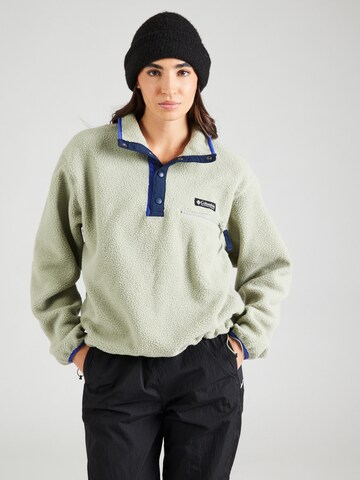 Pull-over de sport 'Helvetia II' COLUMBIA en vert : devant