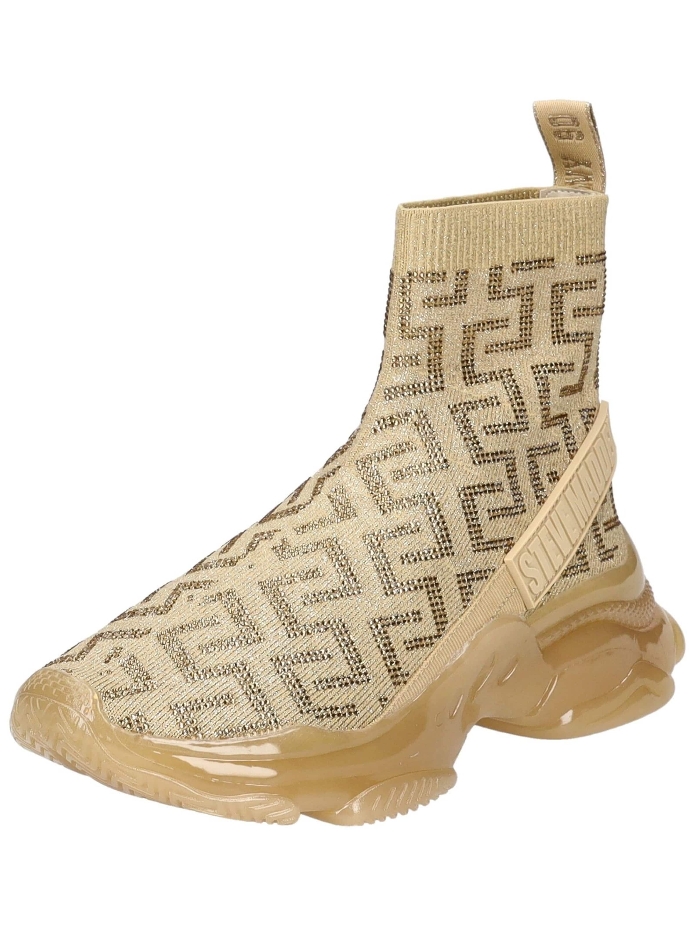 STEVE MADDEN High-top trainers in Beige: front