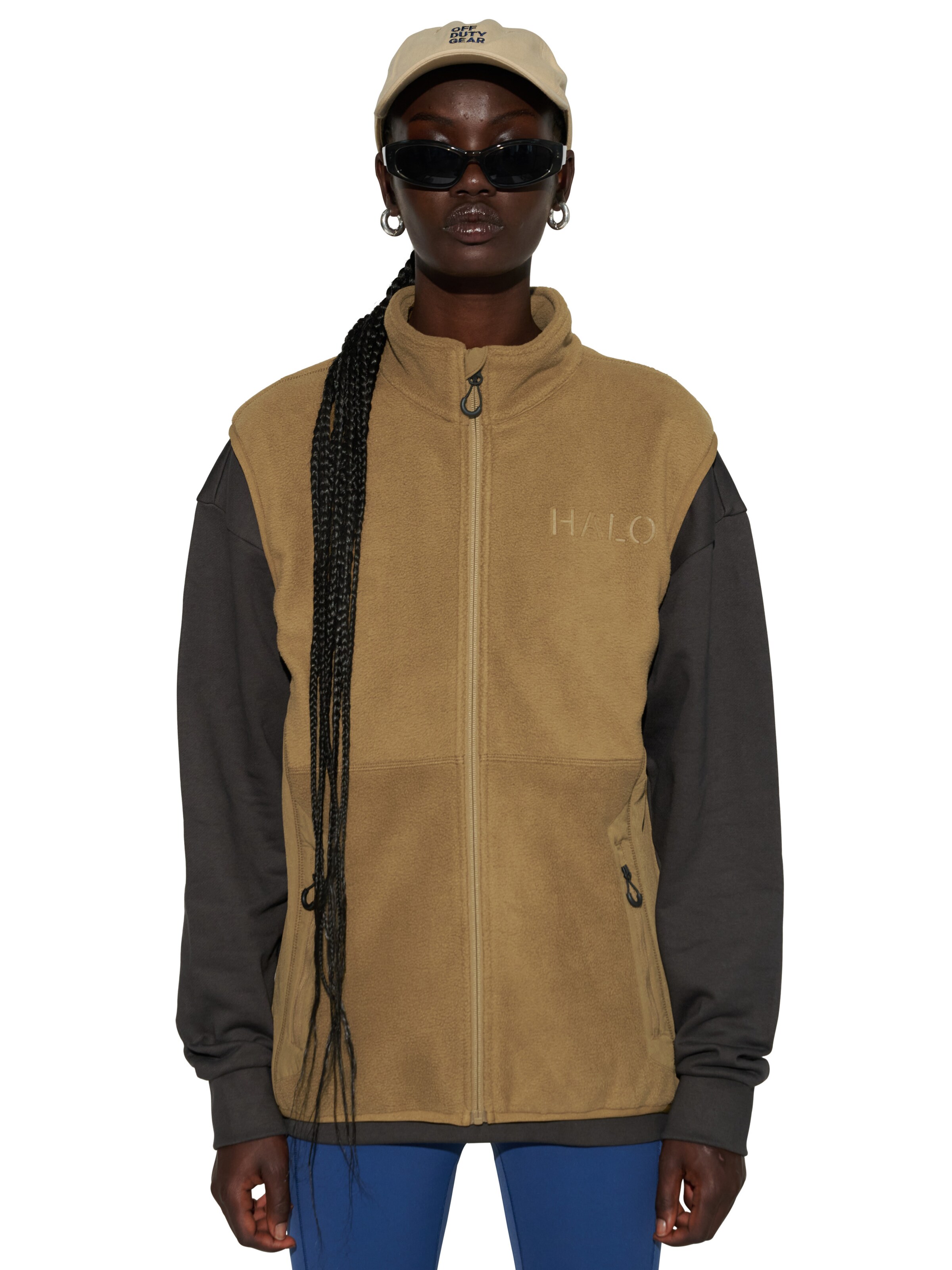 HALO Vest 'Gilet' in Brown