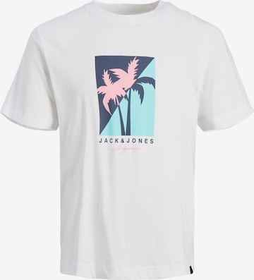 JACK & JONES Bluser & t-shirts 'Tulum' i hvid: forside