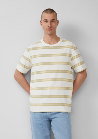 QS Shirt in Beige: front
