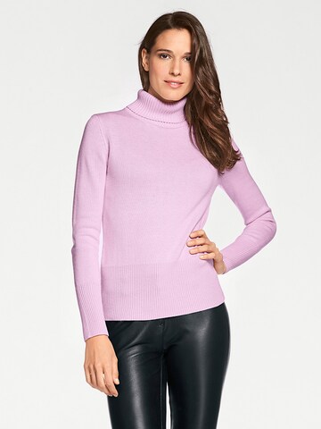 Pull-over heine en rose : devant