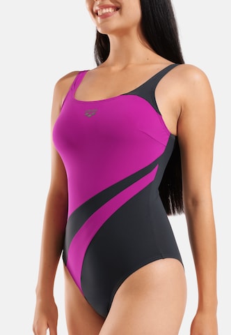 Bustier Maillot de bain modelant 'SHAPEWEAR C-CUP' ARENA en gris