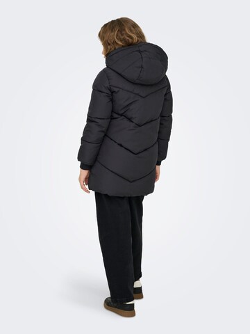 ONLY GIRLS Mantel in Schwarz