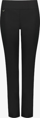 Lisette L Slim fit Pants in Black: front