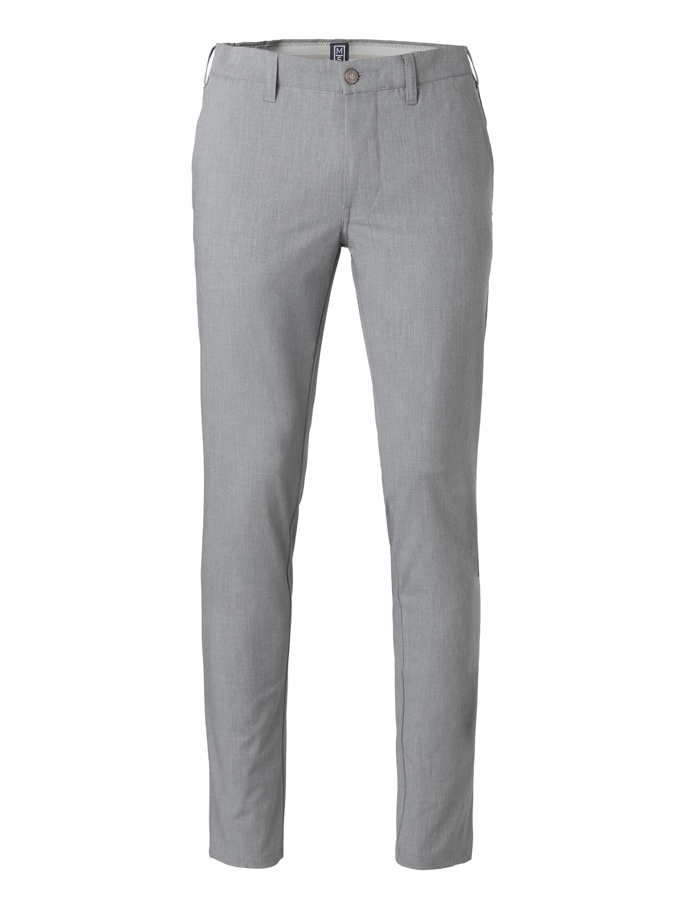 MEYER Chinohose 'M5 Move 9-6196' in Grau: Vorderseite