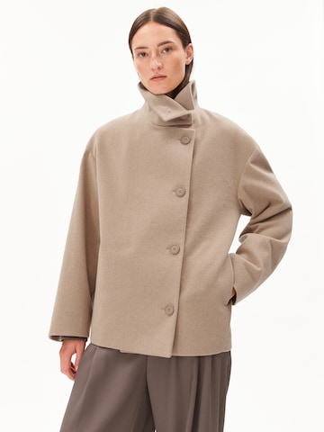 ARMEDANGELS Between-seasons coat in Brown