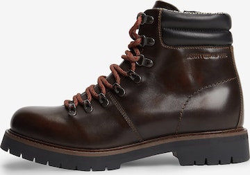 TOMMY HILFIGER Schnürboots in Braun: Vorderseite