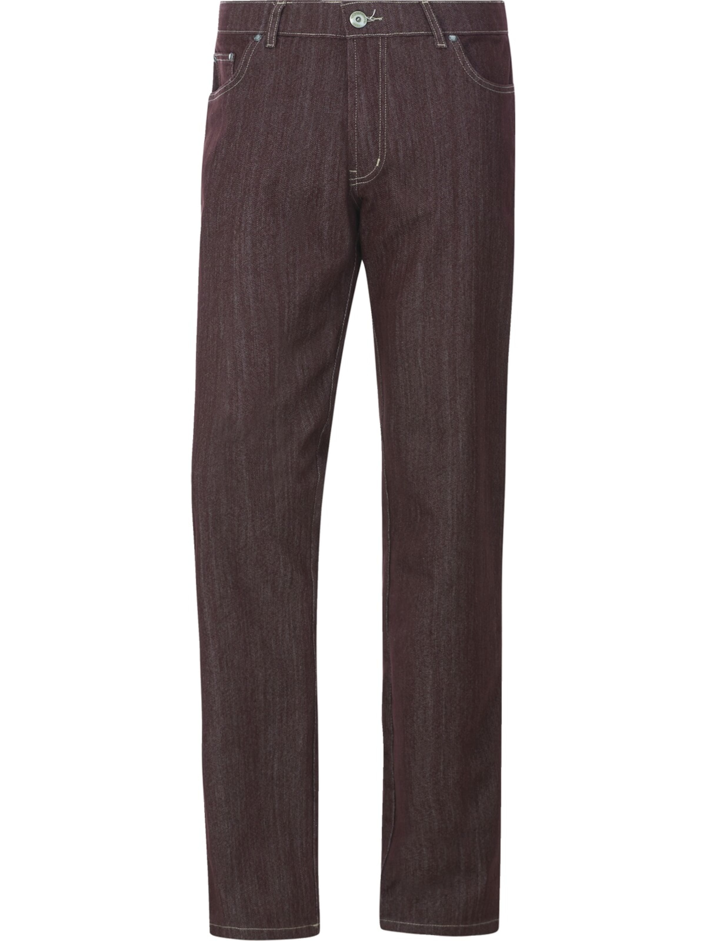 Jan Vanderstorm Loosefit Jeans 'Halgaard' in Braun: Vorderseite