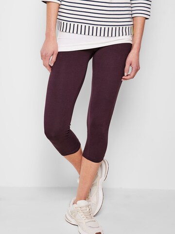 Skinny Leggings CECIL en rouge : devant