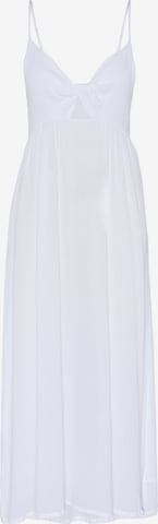 CHIEMSEE Dress ' mit Smokdetail im Rücken ' in White: front