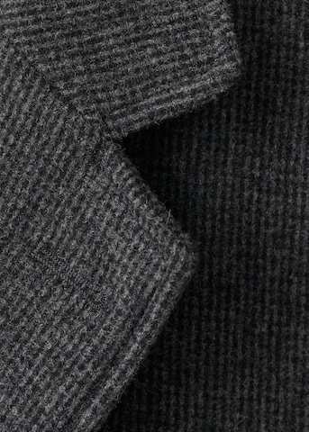 MANGO MAN Between-Seasons Coat 'Hake' in Grey