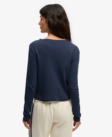 Superdry & Co Shirt 'Athletic Essentials' in Blue