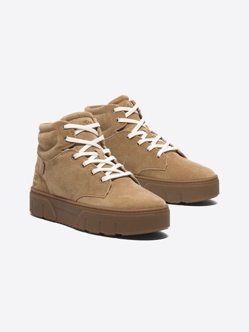 TIMBERLAND Hög sneaker i beige