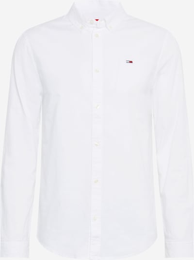 Tommy Jeans Camisa 'Oxford' em navy / vermelho claro / branco, Vista do produto