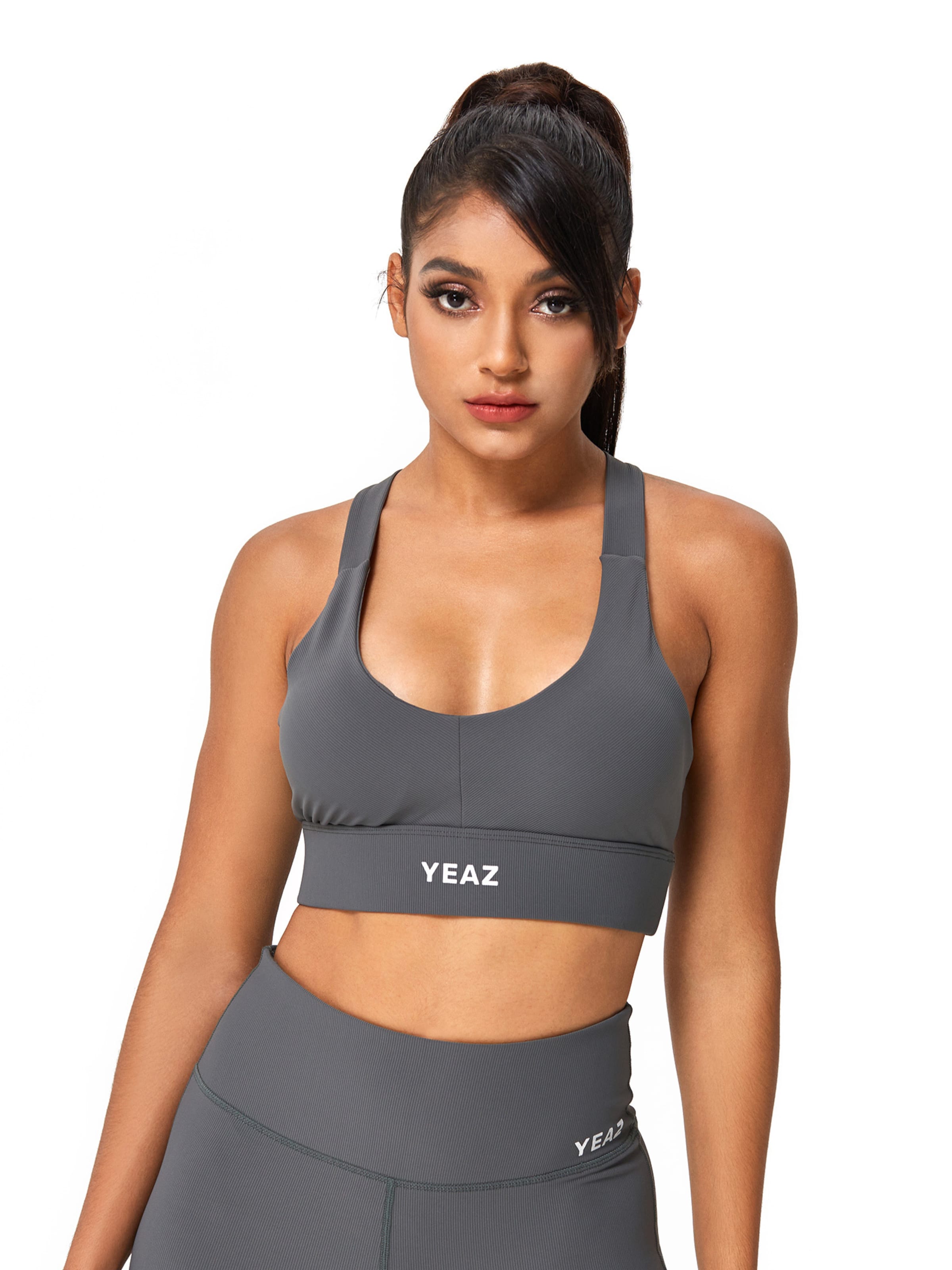 pelēks YEAZ Sporta topiņš 'Vibrant': no priekšpuses