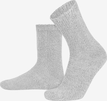 Chaussettes normani en gris