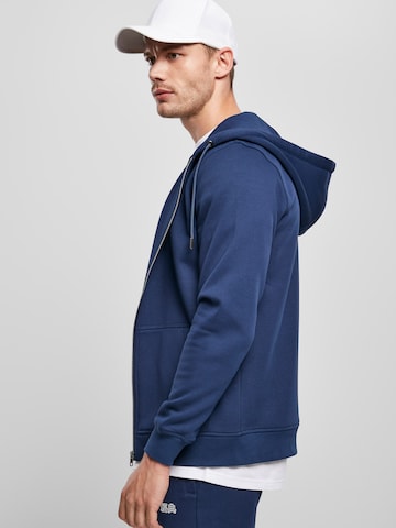 Urban Classics Sweat jacket in Blue