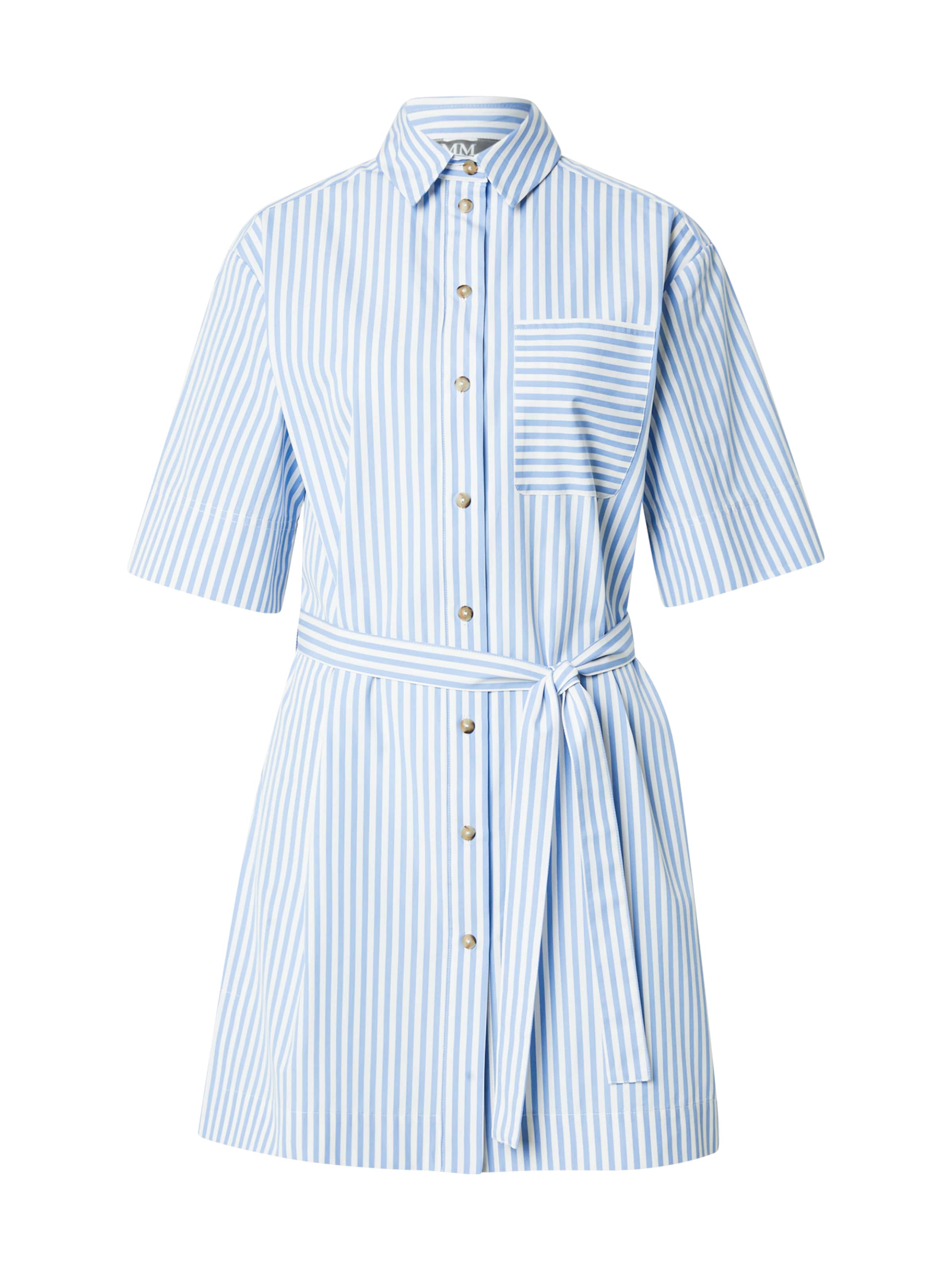 Robe-chemise 'SOSPIRO' MM by Max Mara en bleu : devant