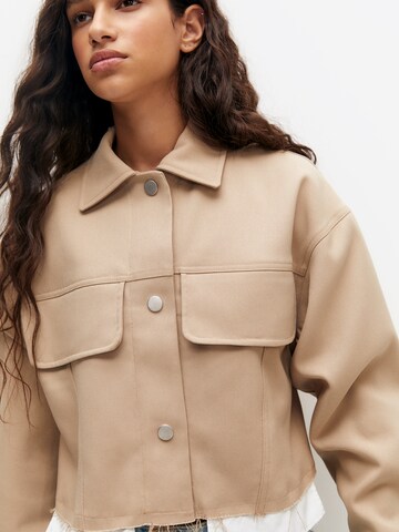 Veste mi-saison Pull&Bear en beige