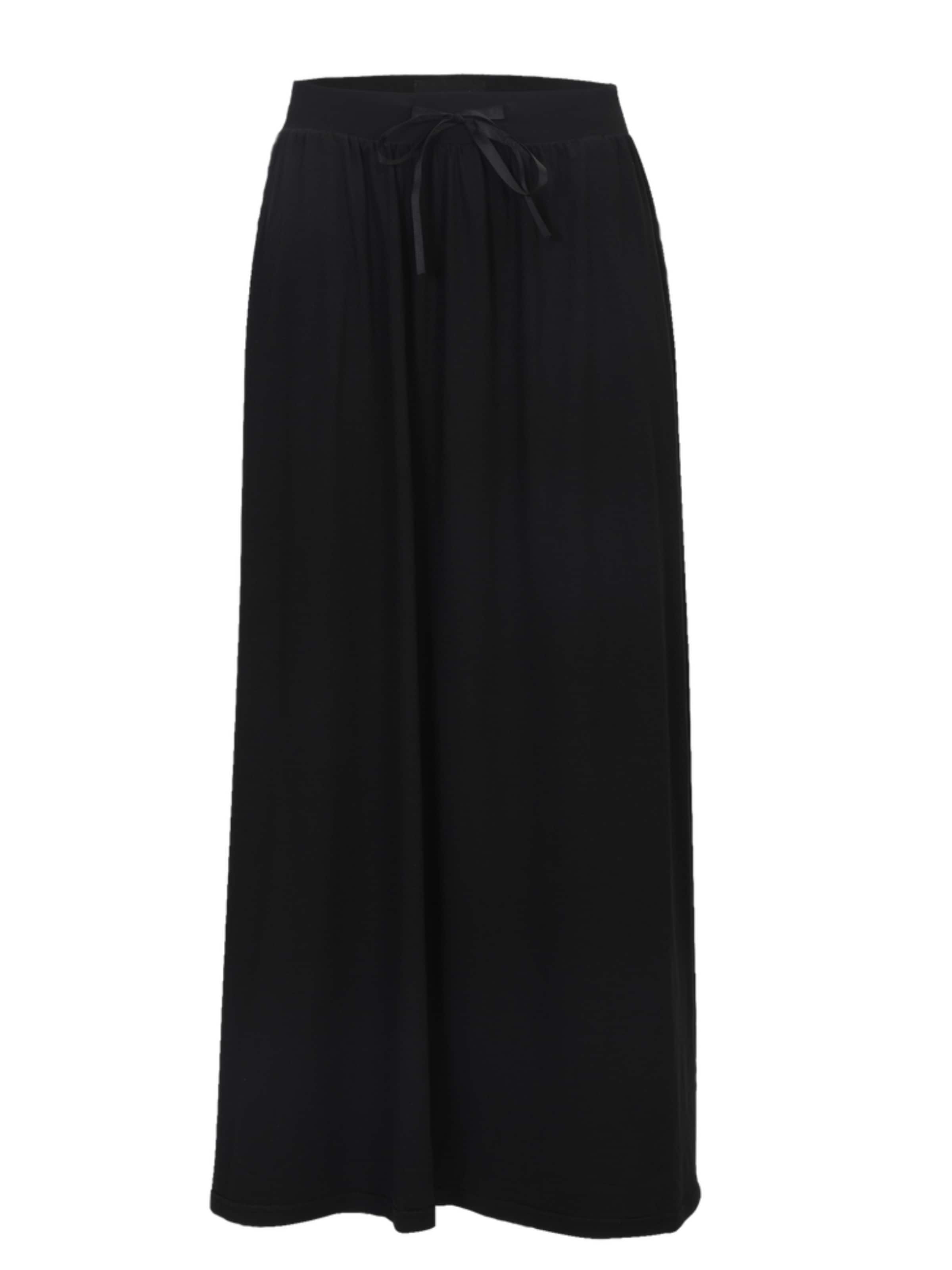 Liberte Essentiel Skirt ' ALMA ' in Schwarz: Vorderseite