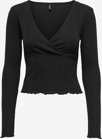 juoda ONLY Marškinėliai: priekis