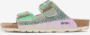 Bayton Sandal 'Atlas' i grön: framsida