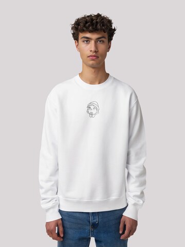 F4NT4STIC Sweatshirt 'Pinocchio' in Wit: voorkant