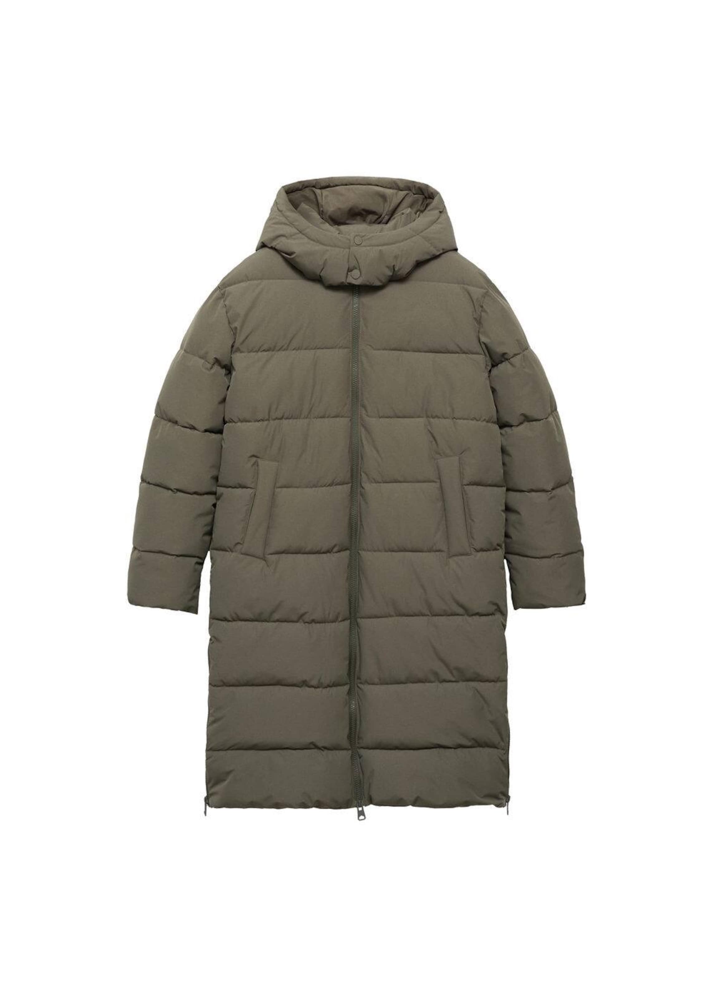 MANGO TEEN Mantel 'Ali2' in Grün: Vorderseite