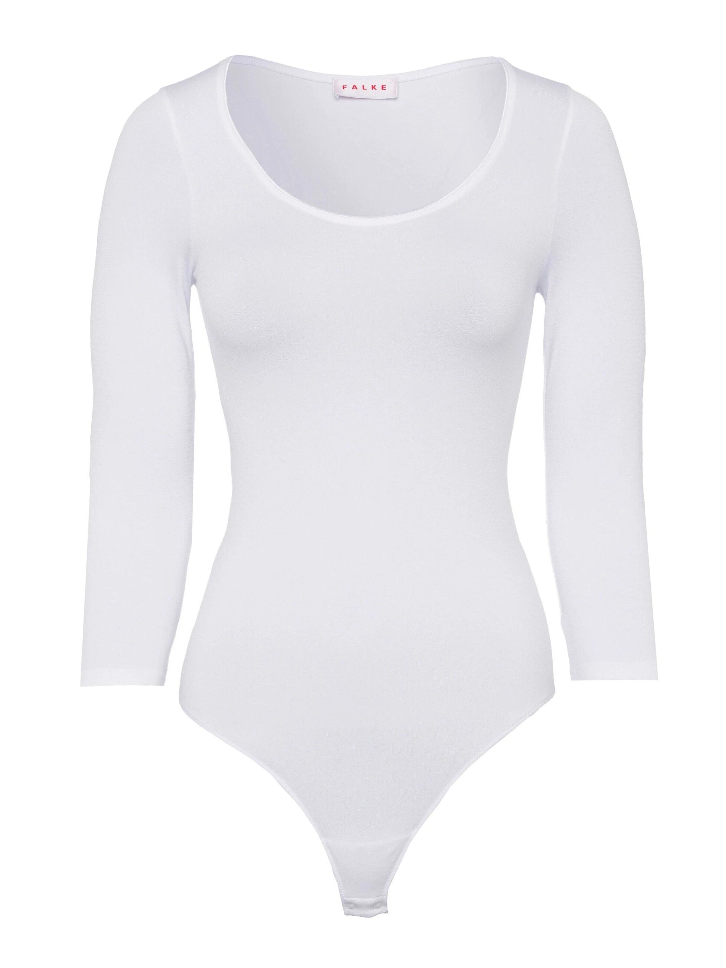 FALKE Bodysuit 'Silk Touch' in White