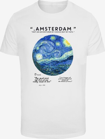 T-Shirt 'Apoh - Van Gogh Amsterdam' Merchcode en blanc : devant