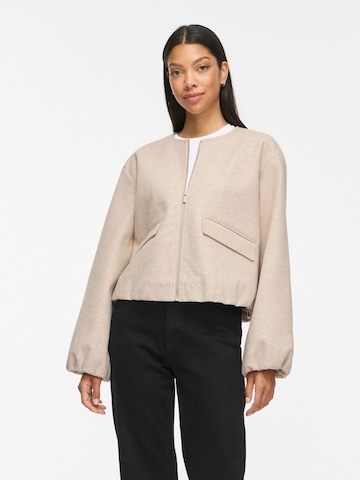 VILA Between-season jacket 'VIBALOU' in Beige: front