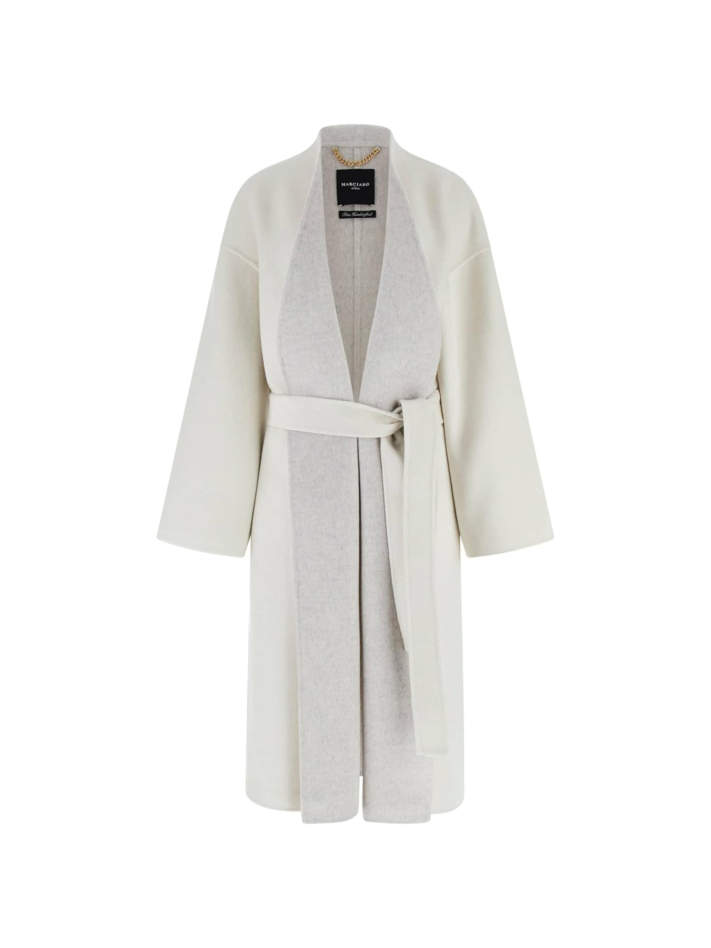 MARCIANO LOS ANGELES Between-Seasons Coat in White: front