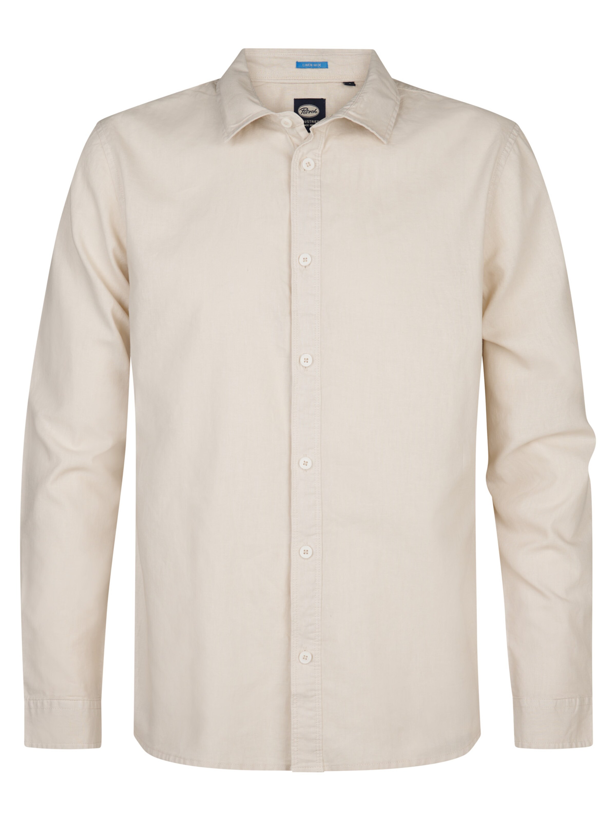 Petrol Industries Srajca | bež barva: sprednja stran