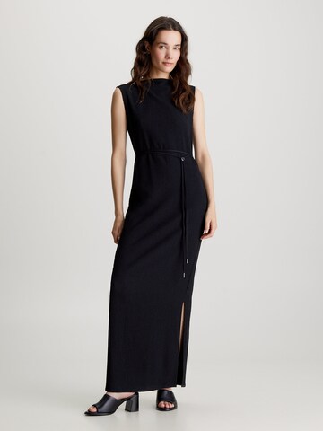 Robe Calvin Klein en noir : devant