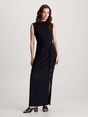 Robe Calvin Klein en noir : devant