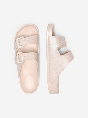 ONLY Pantolette 'ONLCRISTY' in Beige