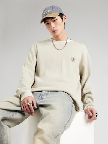 Carhartt WIP Тениска 'Vista' в бяло: отпред