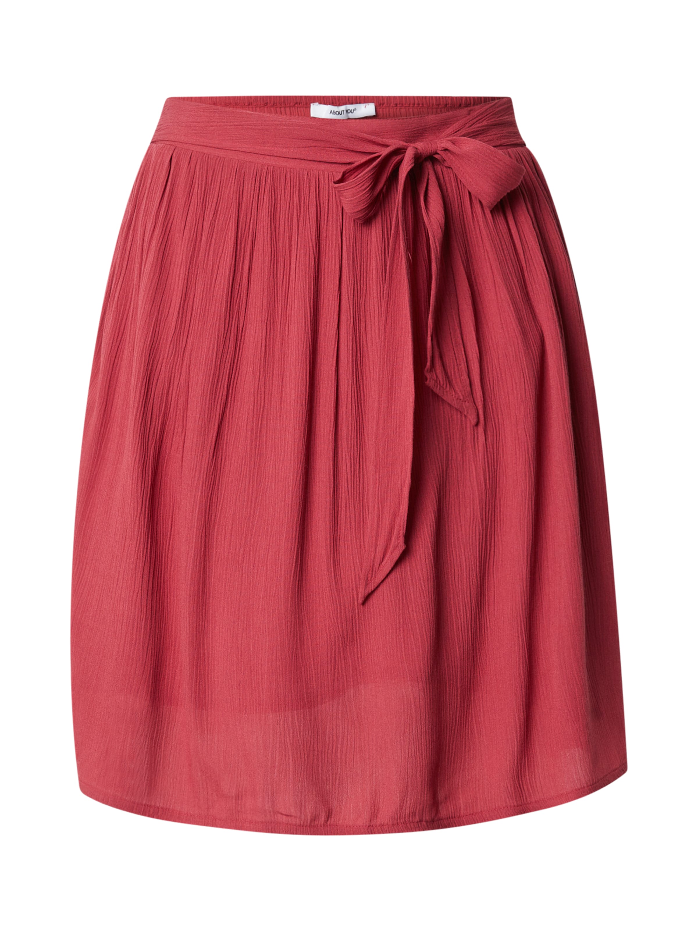 ABOUT YOU Spódnica 'Nele' w kolorze czerwony: przód