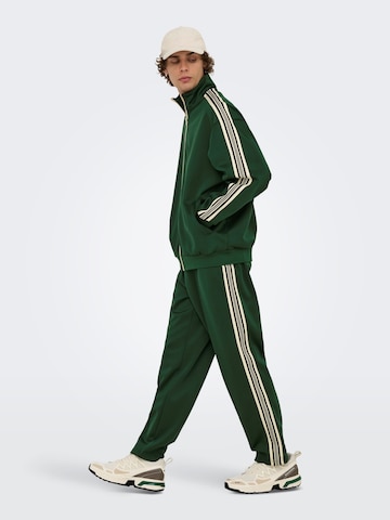 Only & Sons Regular Sportbroek 'Pantaloni' in Groen