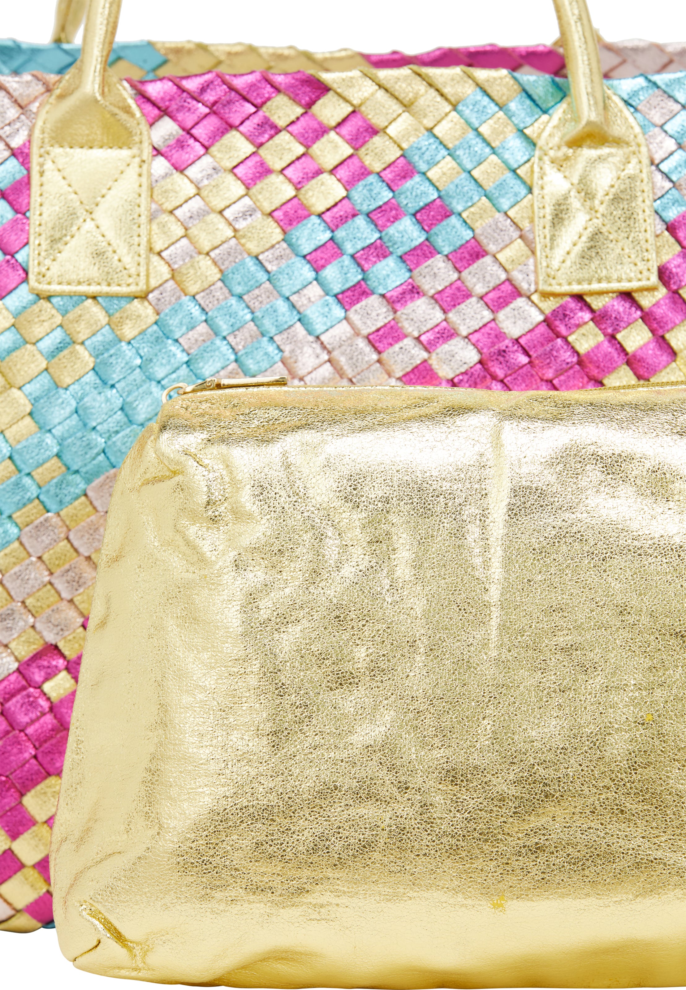 faina Torebka '2-IN-1' w kolorze beżowy