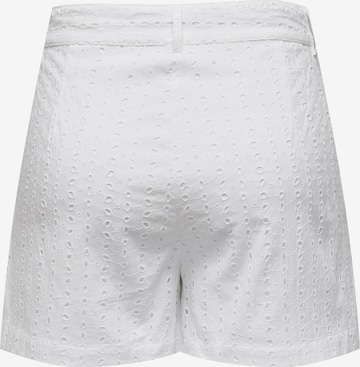Loosefit Pantaloni con pieghe 'JUNI' di ONLY in bianco