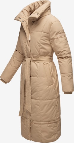 NAVAHOO Płaszcz zimowy 'Mirenaa' w kolorze beżowy
