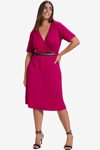 Ulla Popken Dress in Purple