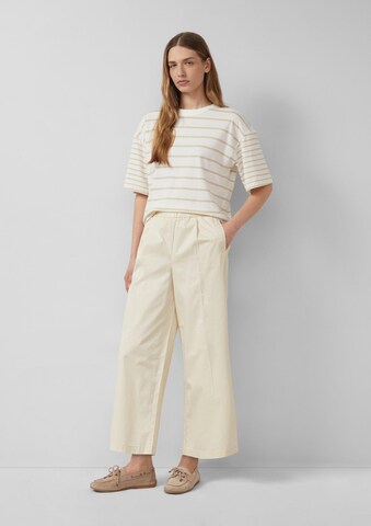 Wide Leg Pantalon s.Oliver en beige